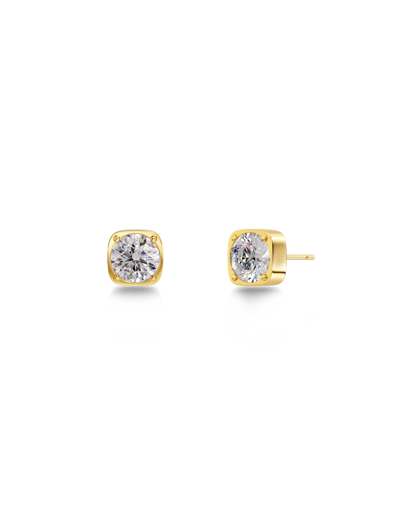 Gemma Studs Stiftörhängen Guld