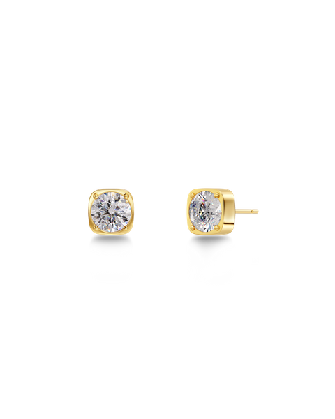 Gemma Studs Gold earrings Kulta