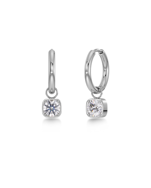 Gemma Hoops Jewellery Sølv