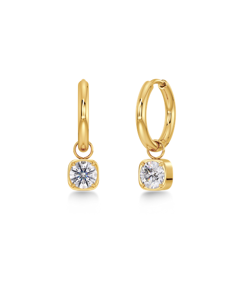 Gemma Hoops Gold earrings Gold