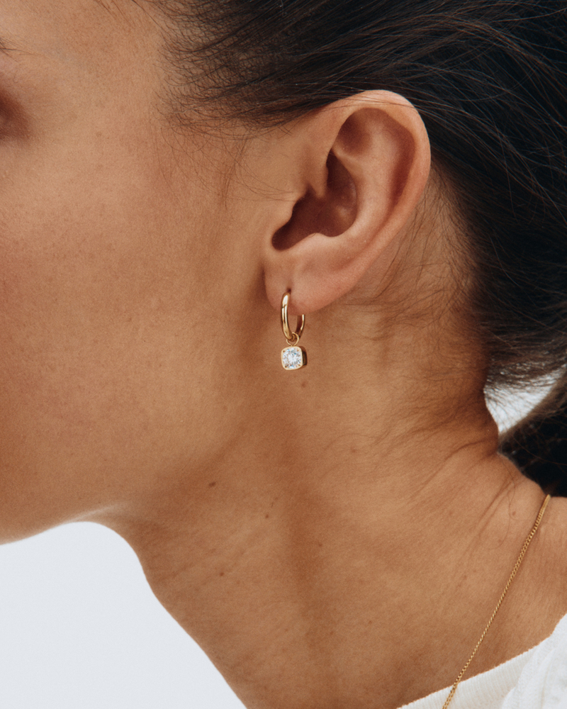 Gemma Hoops Hoops Gold