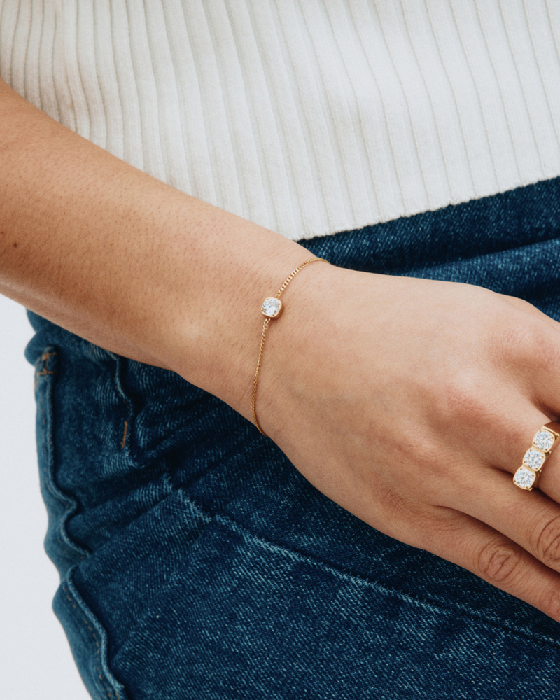 Gemma Bracelet Guldarmbånd Guld