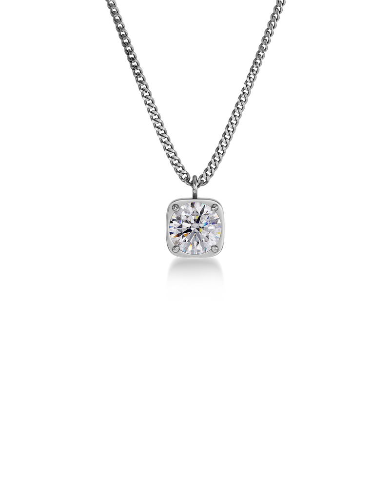 Gemma Necklace Silberhalsketten Silber