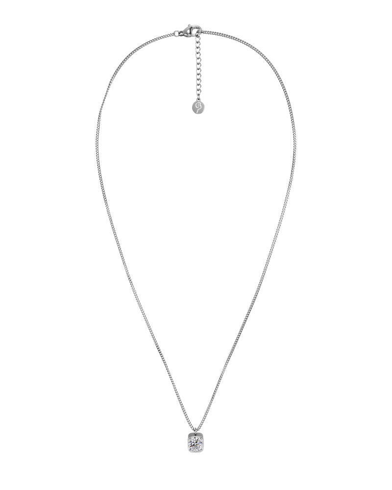 Gemma Necklace Silberhalsketten Silber