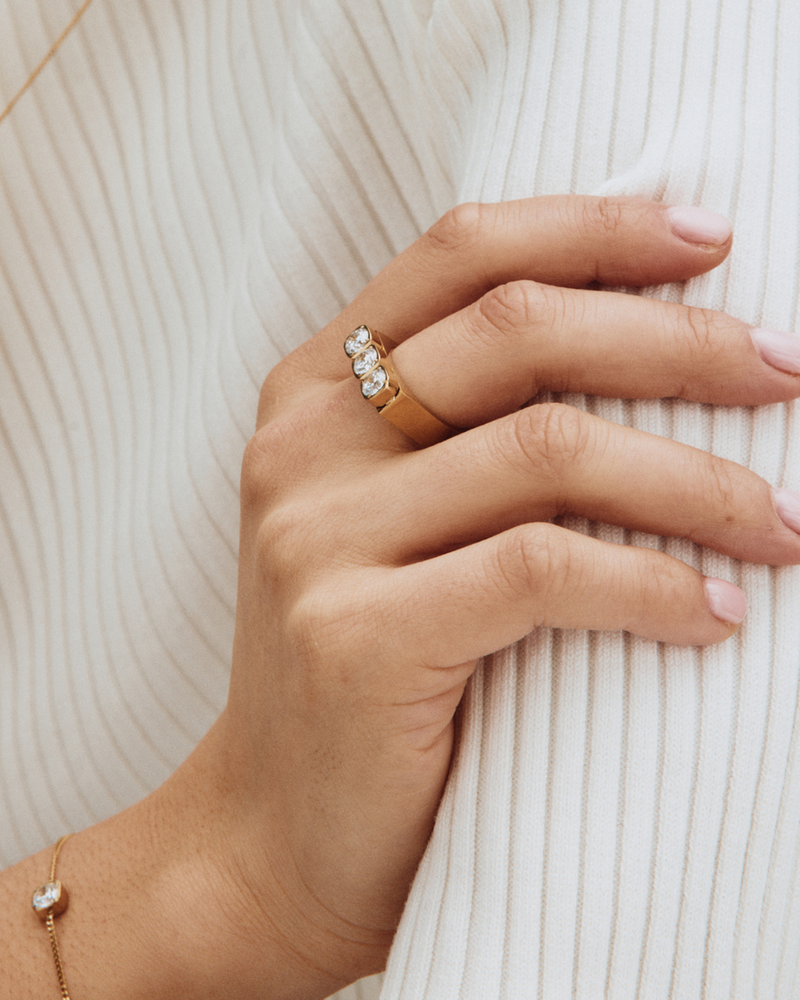 Gemma Ring Guldringe Guld