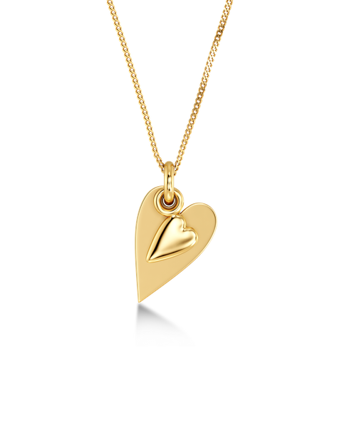 Heart to Heart Necklace Gold necklaces Kulta