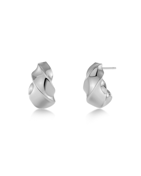 Helix Studs Jewellery Silver