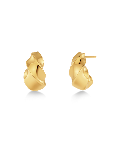 Helix Studs Gold earrings Kulta