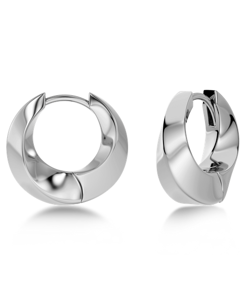 Helix Hoops L Jewellery Silber