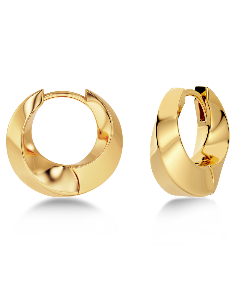 Helix Hoops L Hoops Gold