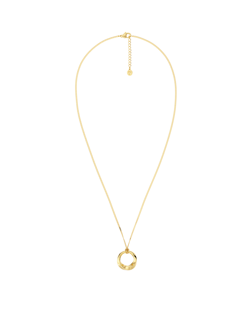 Helix Necklace S Goldhalsketten Gold