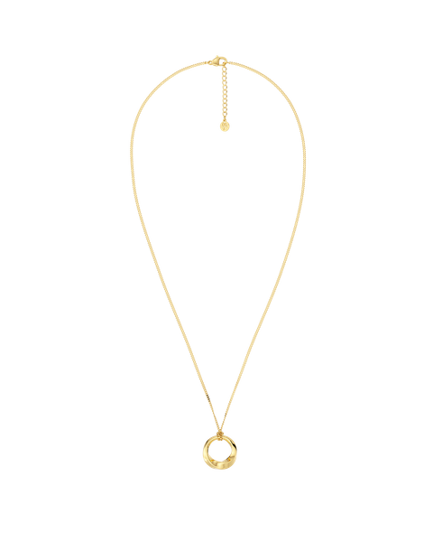 Helix Necklace S Gold necklaces Guld