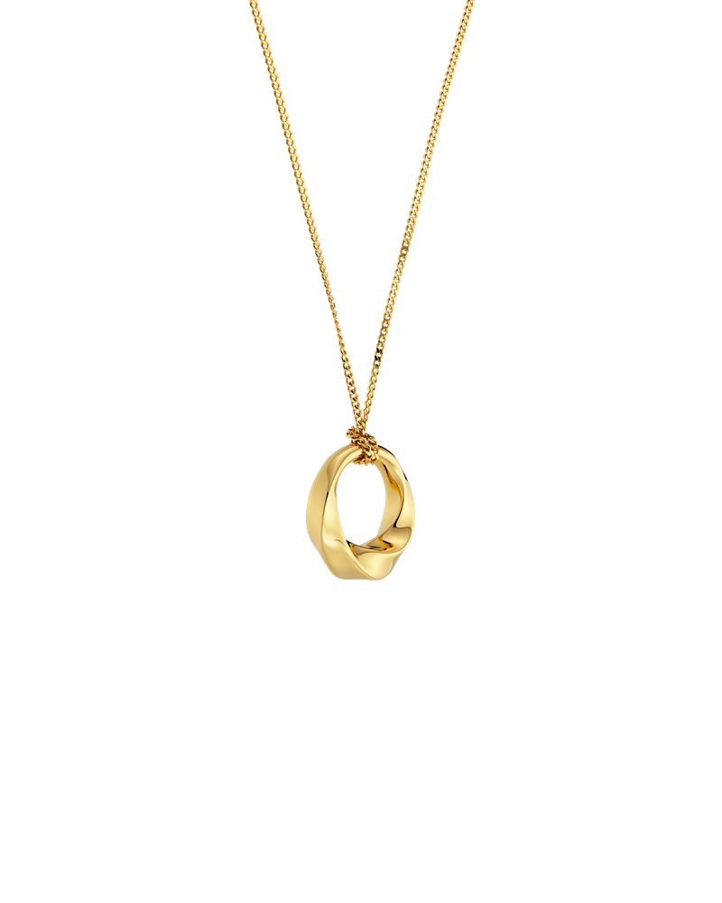 Helix Necklace S Goldhalsketten Gold