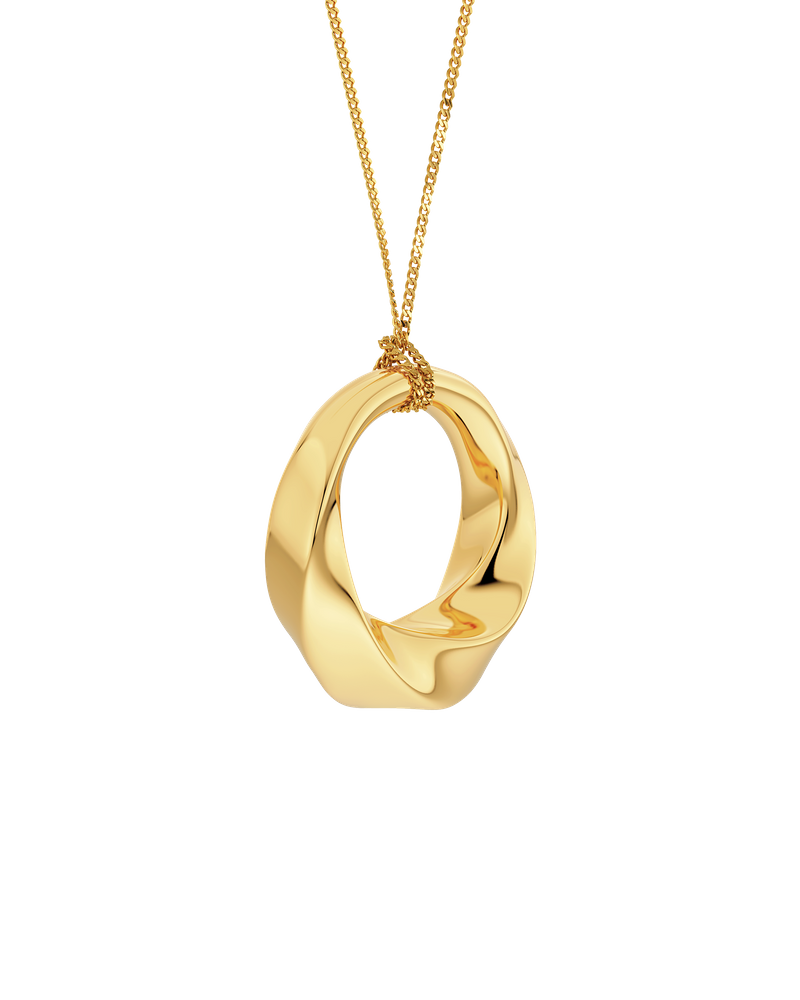 Helix Necklace L Gold necklaces Gold