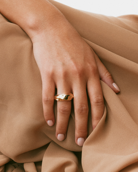 Helix Ring Gold rings Guld