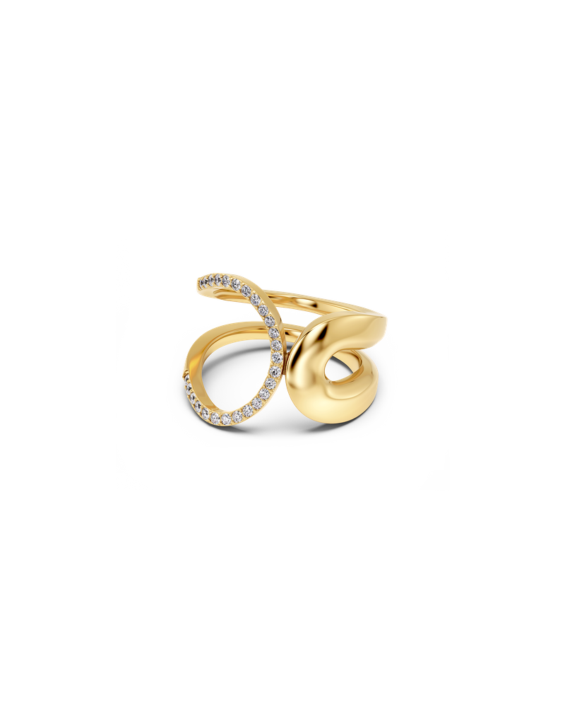 Plié Ring Guldringar Guld