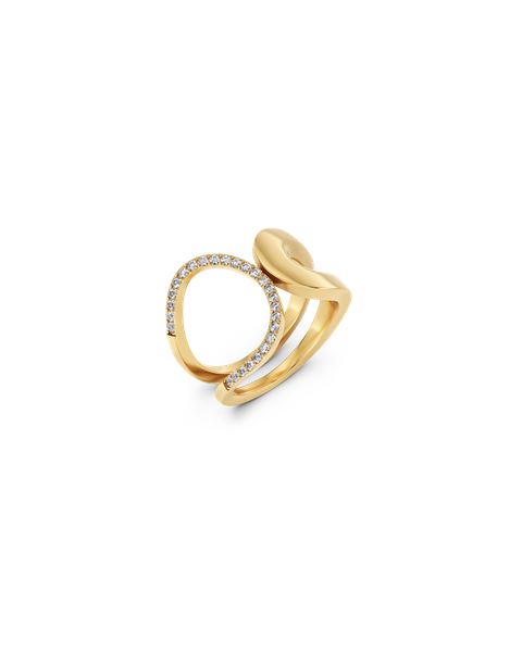 Plié Ring Gold rings Kulta