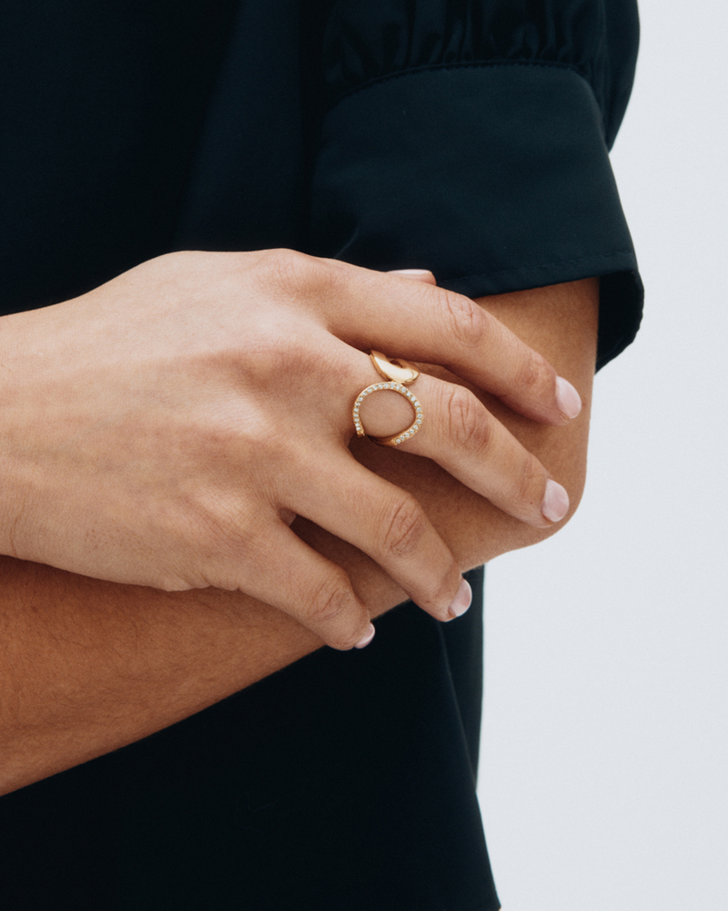 Plié Ring Guldringar Guld
