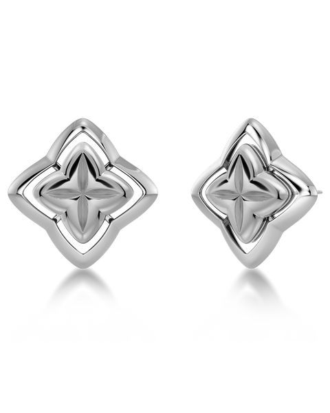 Scala Studs L Jewellery Hopea