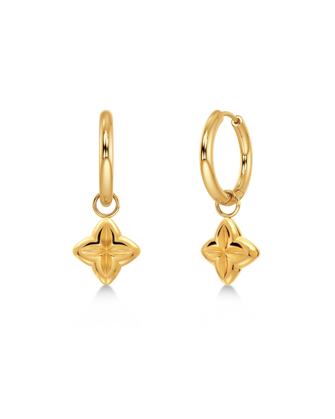 Scala Hoops S Gold earrings Kulta