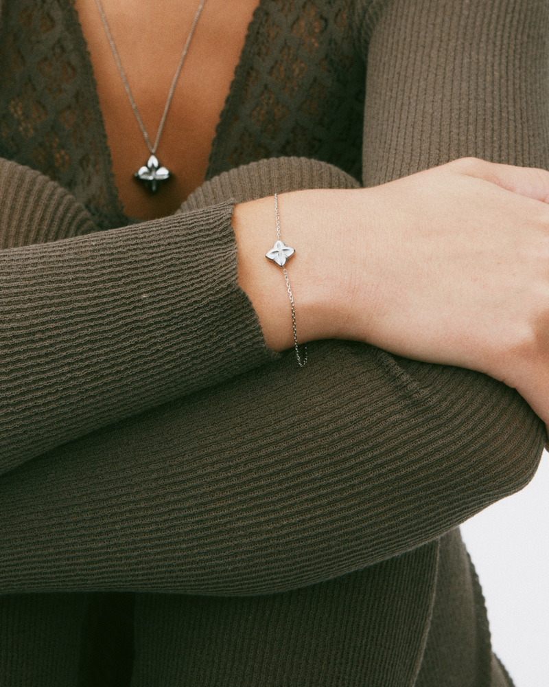 Scala Bracelet Hopeiset rannekorut Hopea