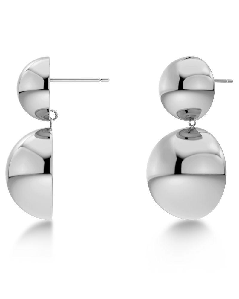 Sphere Earrings L Silberschmuck Silber
