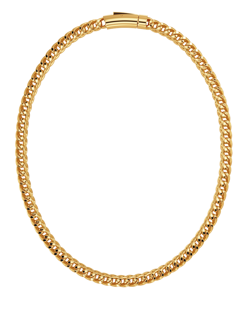 Spiga Chain Necklace Gold necklaces Gold