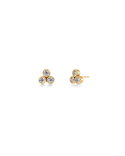 Barre Studs Gold earrings Kulta