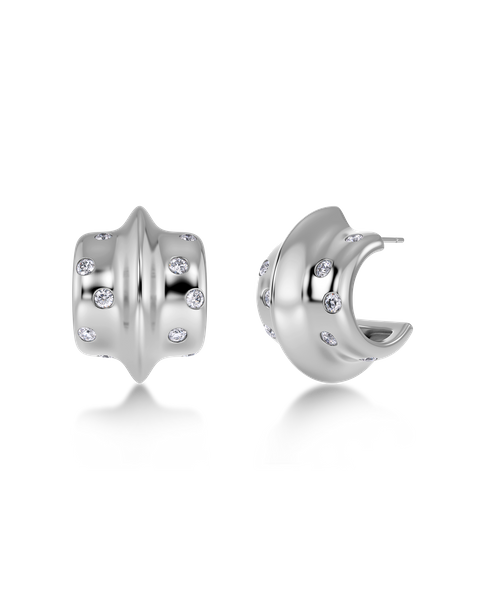 Barre Hoops L Jewellery Hopea