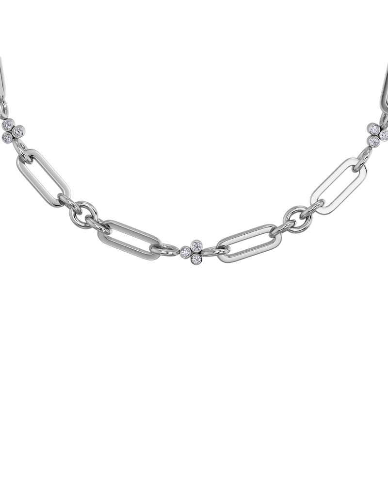 Barre Necklace Multi Silver necklaces Silver
