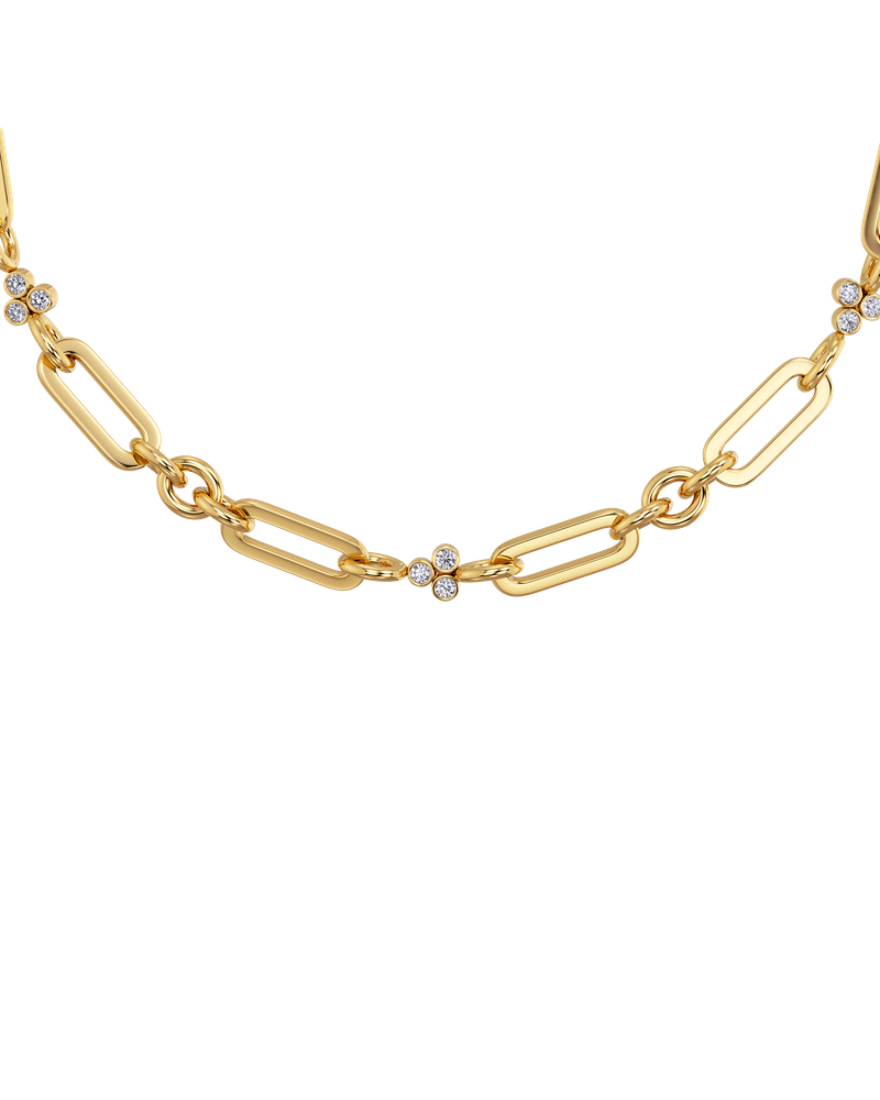 Barre Necklace Multi Gold necklaces Gold