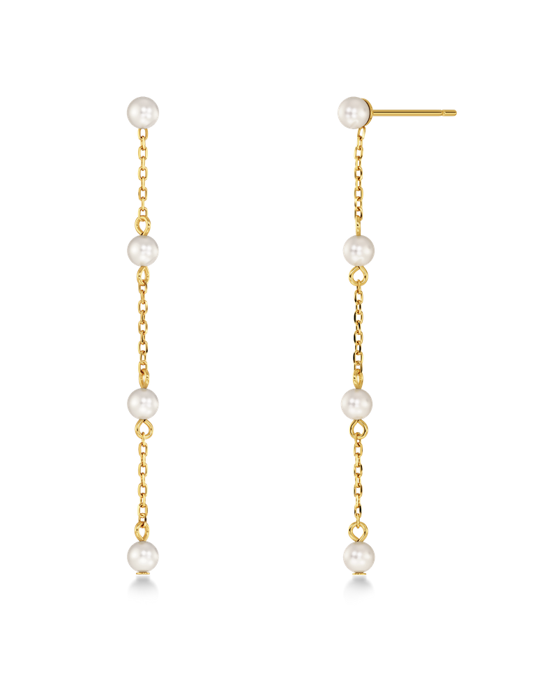 Lilo Earrings Perlenschmuck Gold