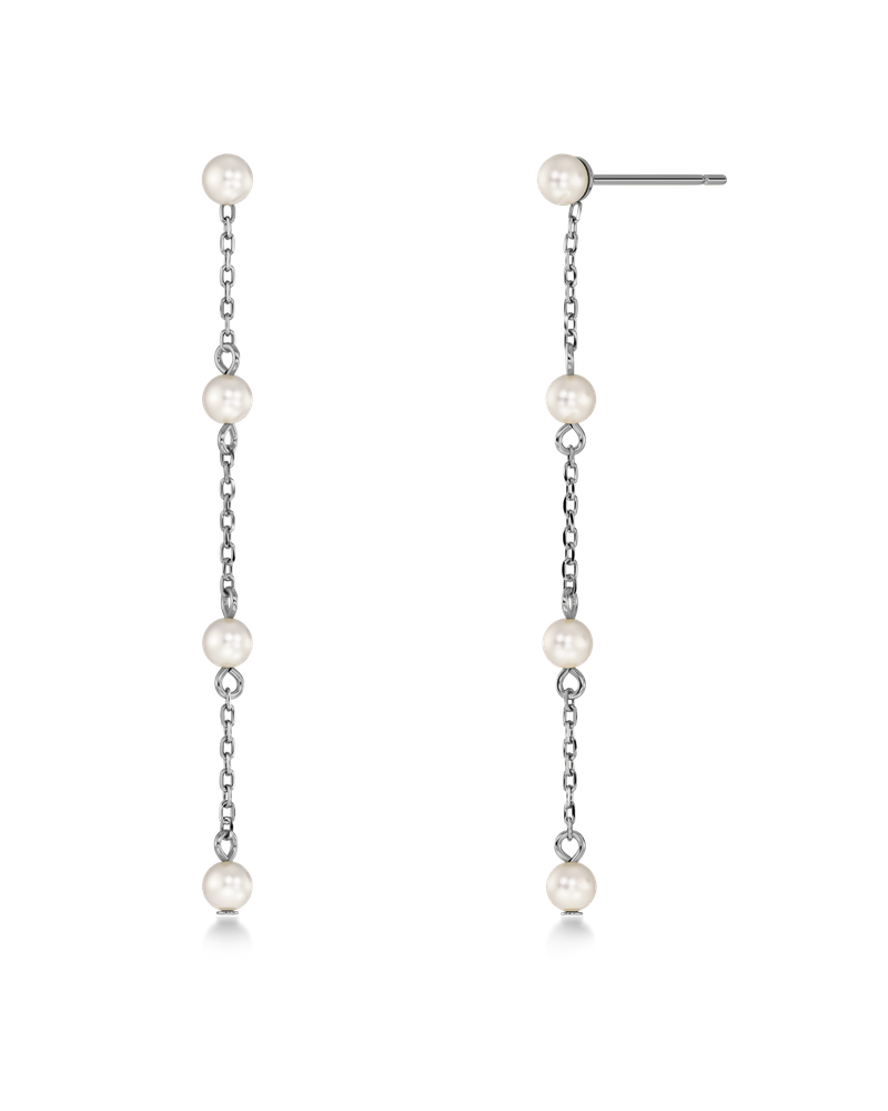 Lilo Earrings Perlenschmuck Silber