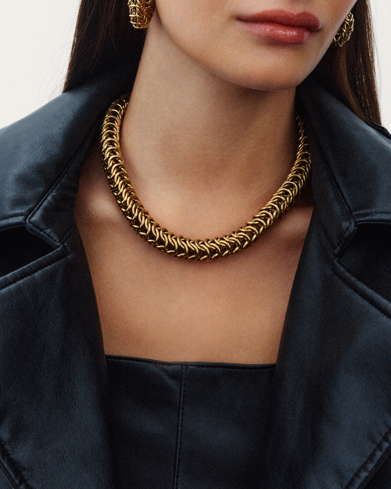 Palazzo Chain Necklace Gold necklaces Gold