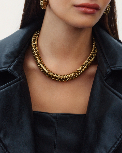 Palazzo Chain Necklace Gold chains Guld
