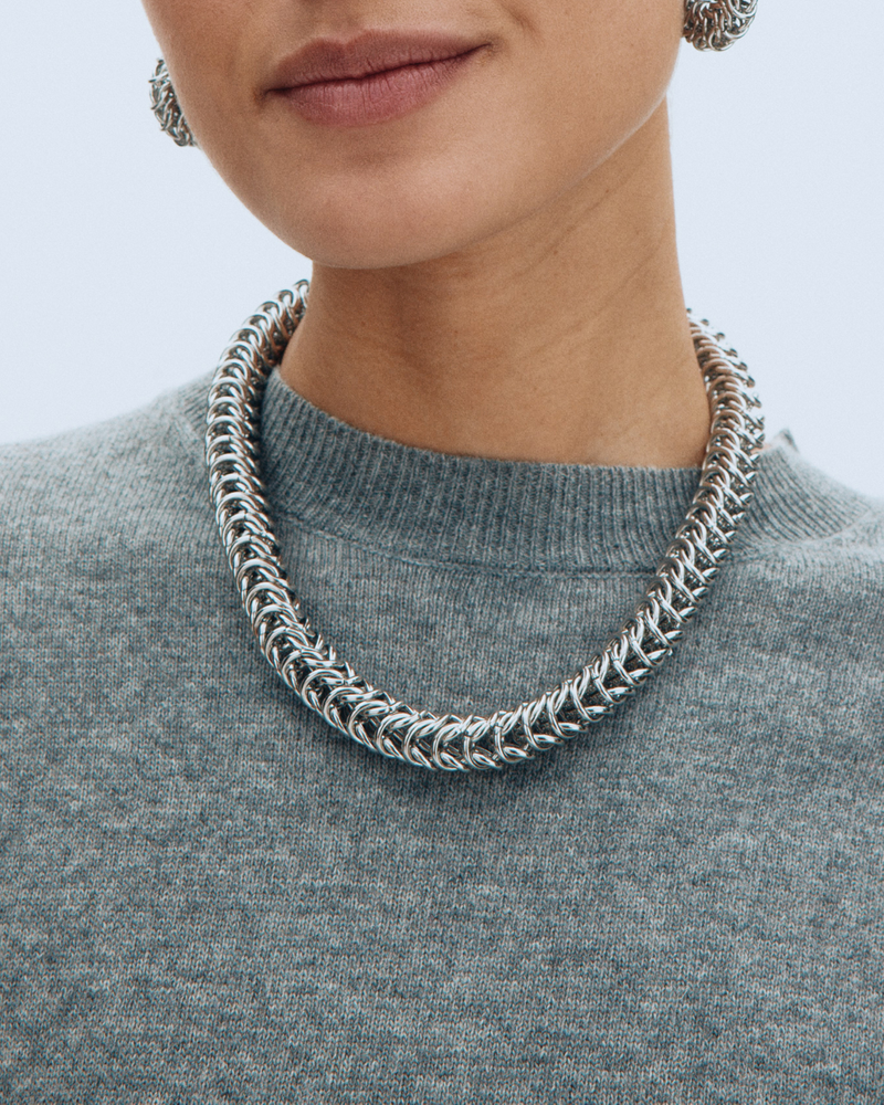 Palazzo Chain Necklace Zilveren halskettingen Zilver