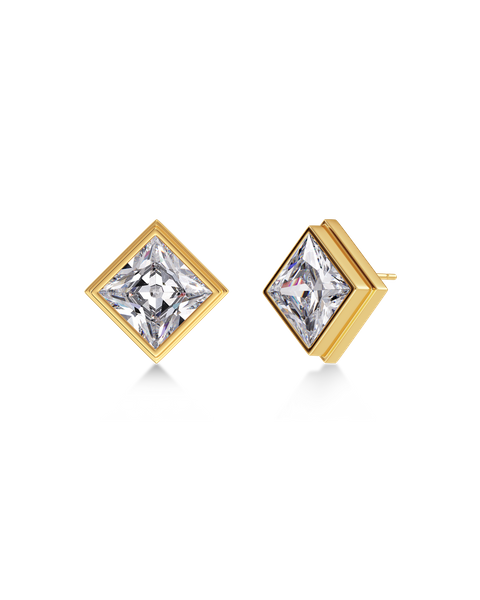 Pantheon Studs Gold earrings Kulta