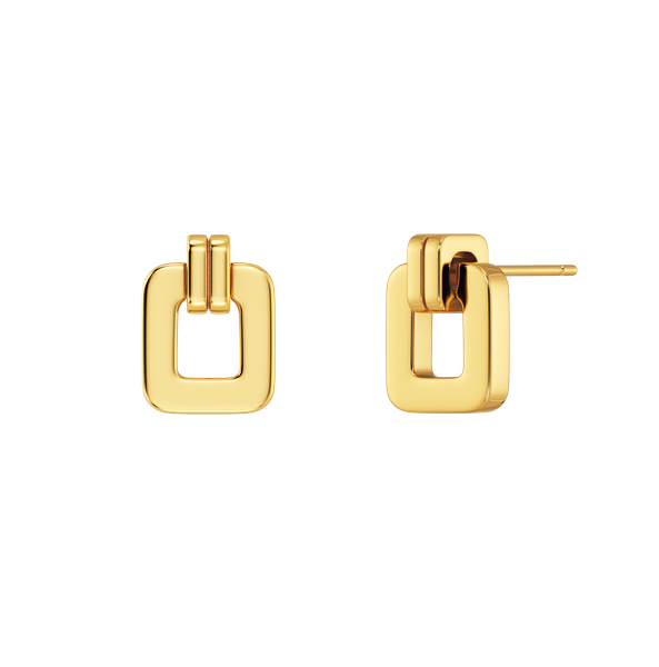 Plaza Studs S Gold earrings Kulta