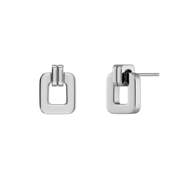 Plaza Studs S Jewellery Silver