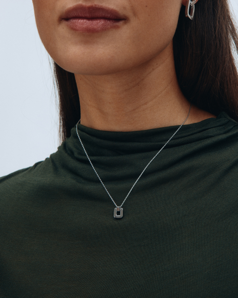 Plaza Necklace S Jewellery Silver