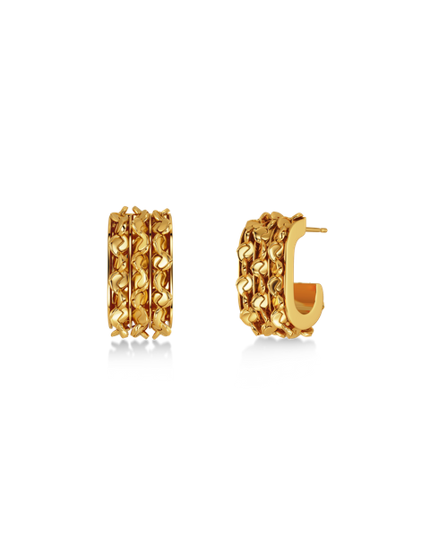 Rays Hoops S Gold earrings Gold