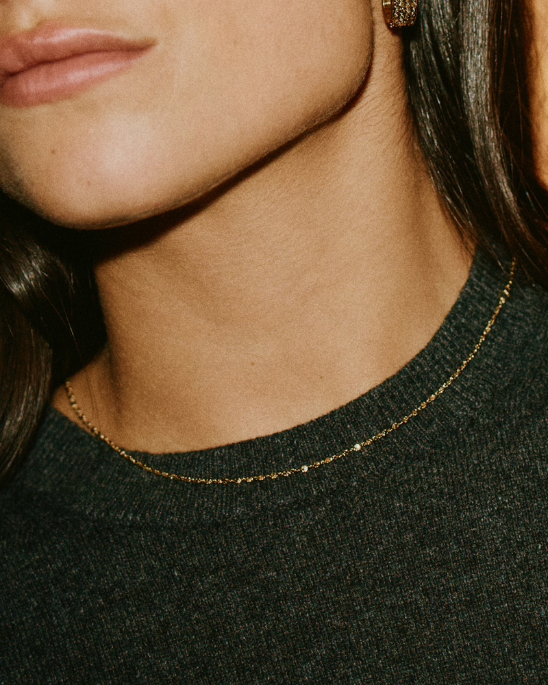 Rays Necklace Guldhalsband Guld