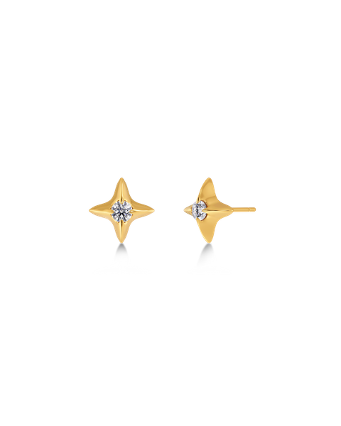 Stellar Studs Gold earrings Guld