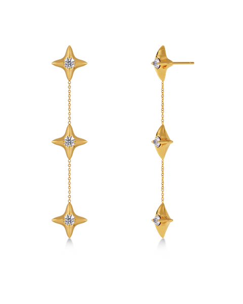 Stellar Earrings Gold earrings Kulta