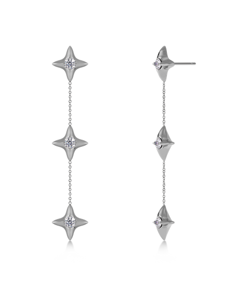 Stellar Earrings Jewellery Silber