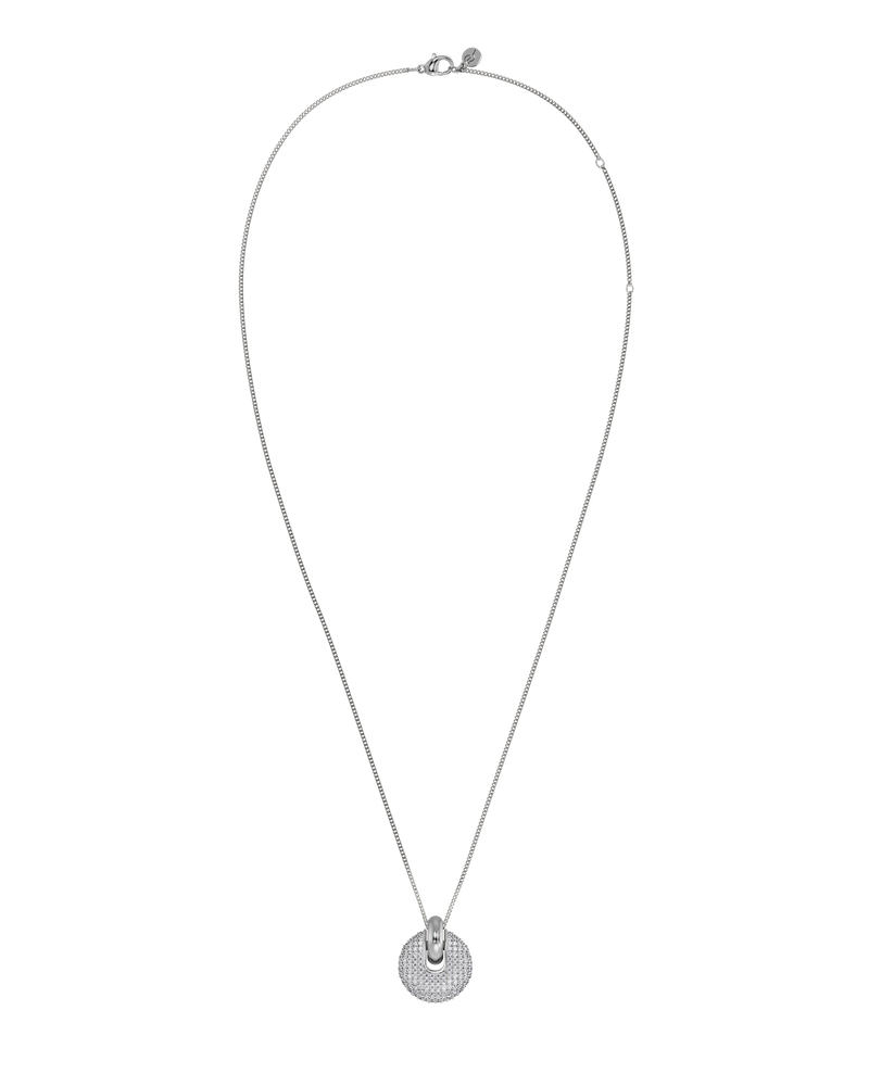 Bisque Pavé Necklace Silver necklaces Silver