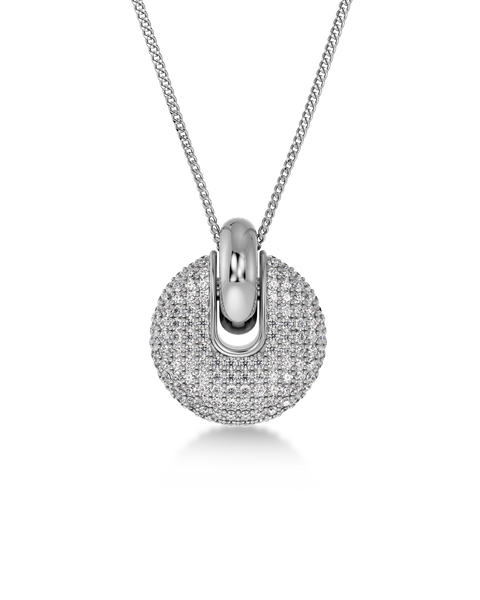 Bisque Pavé Necklace Jewellery Hopea