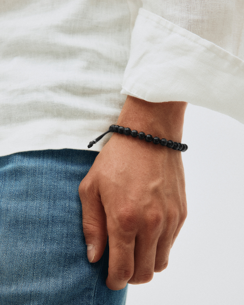 Avery Bracelet Bracelets Svart/Silver