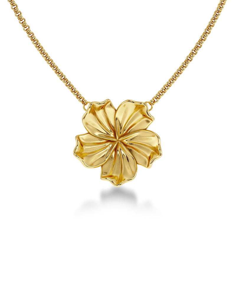 Jasmine Necklace L Goldhalsketten Gold