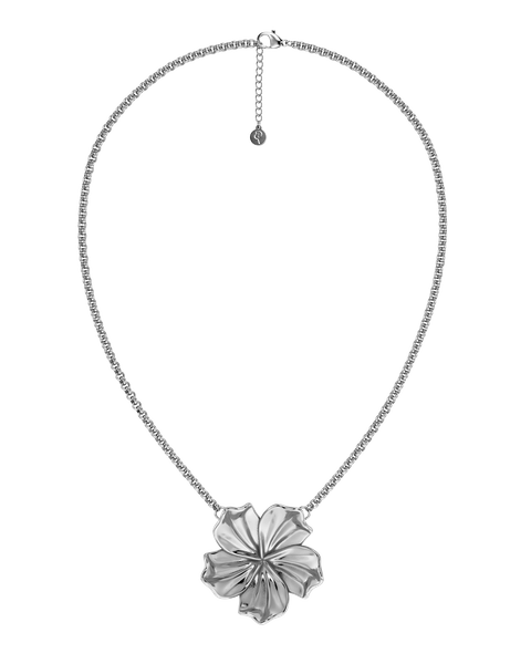 Jasmine Necklace L For teenage girls Silver